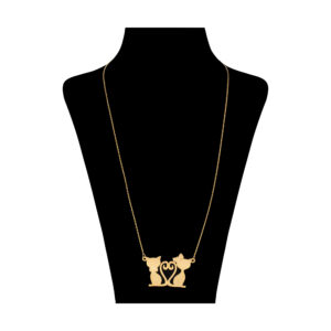 18 carat gold necklace for women, Zarman model ZMM0981