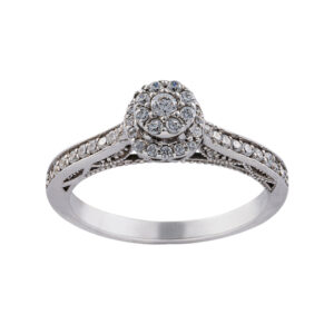 18 carat gold ring, Seven Jewels, model 2026
