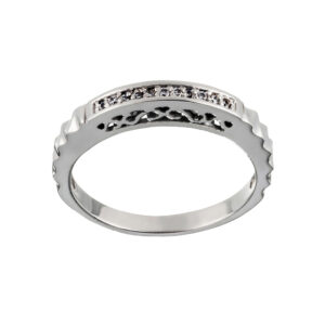 18 carat gold ring for women, Seven Jewelry, model 2628