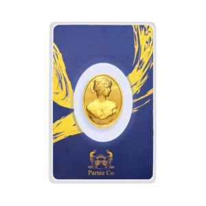 24 carat gold bars, Parnia model, Anahita relief, frequency card