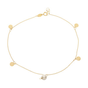 Women's 18-karat gold bracelet, model ELN0158