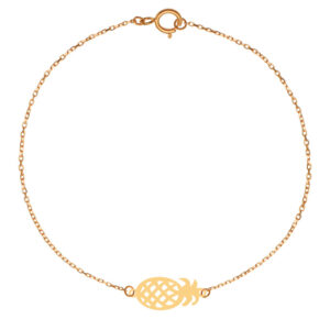 Women's 18-karat gold bracelet, model ELN2063