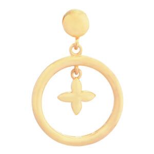 Ellen Nar's 18 carat gold necklace pendant for women, flower model 36904
