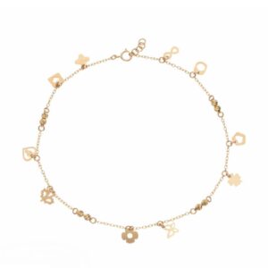 Women's 18-karat gold bracelet, model ELMA0170