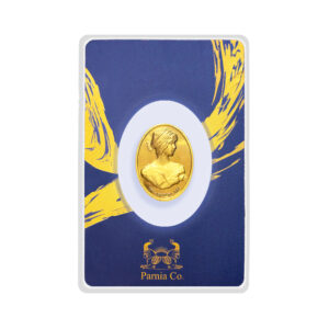 24 carat gold bars, Parnia model, Anahita relief, frequency card