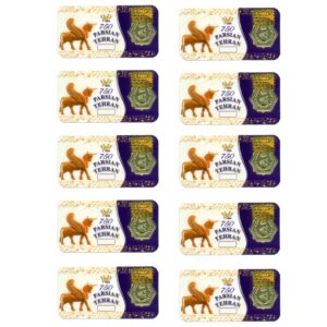Parsian 18 karat coins, model 1664, pack of 10 pieces