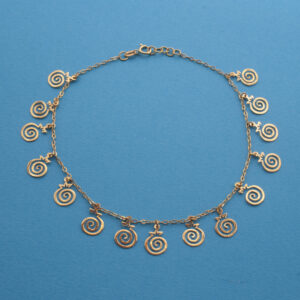 Women's 18-karat gold bracelet, Pomegranate design, code SA04