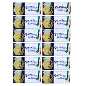 Parsian 18-karat gold bullion model G-320, set of 12 pieces