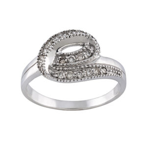 Women's 18 carat gold ring, Seven Jewels, model 30