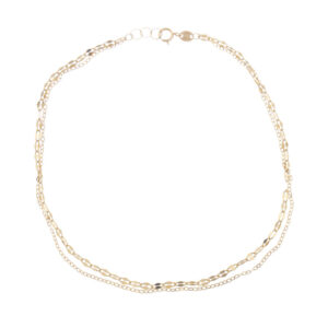 Women's 18-karat gold bracelet, model ELN0150