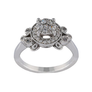 18 carat gold ring for women, Seven Jewels, model 1645