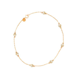 Women's 18-karat gold band GAN004
