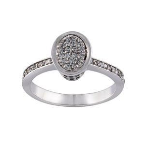 18 carat gold ring for women, Seven Jewelry, model 0028