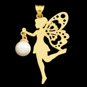 Ellen Nar 18 carat gold necklace pendant for women, Fereshte model 6787