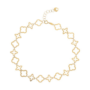 Women's 18-karat gold bracelet, model ELN0162