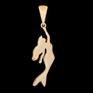 Ellen Nar's 18 carat gold necklace pendant for women, Fairy model 5