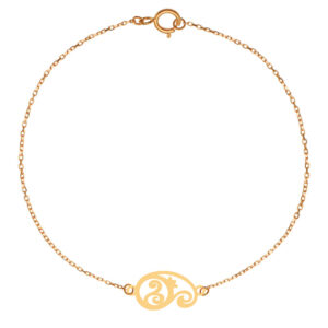 Women's 18-karat gold bracelet, model ELN2072