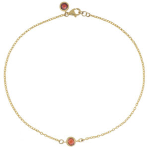 Women's 18-karat gold bracelet, model ELN0070