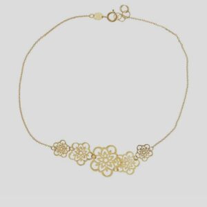 Women's 18-karat gold bracelet, model ELMA0144