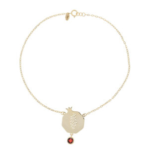 Women's 18-carat gold bracelet, model 0090