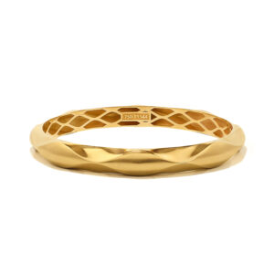 Women's 18 carat gold bracelet, 3D Cyrus model, code 12, size 2
