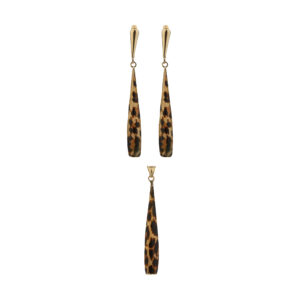 Maya Mahek 18 carat gold half set for women, model MS0607