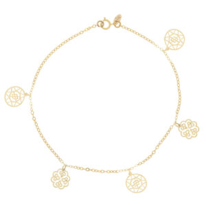 Women's 18-carat gold bracelet Elen Nar model ELN0072