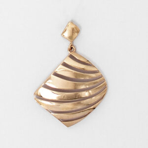 18 carat gold necklace pendant for women, heavy model