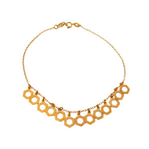 Women's 18-karat gold bracelet, model DA01