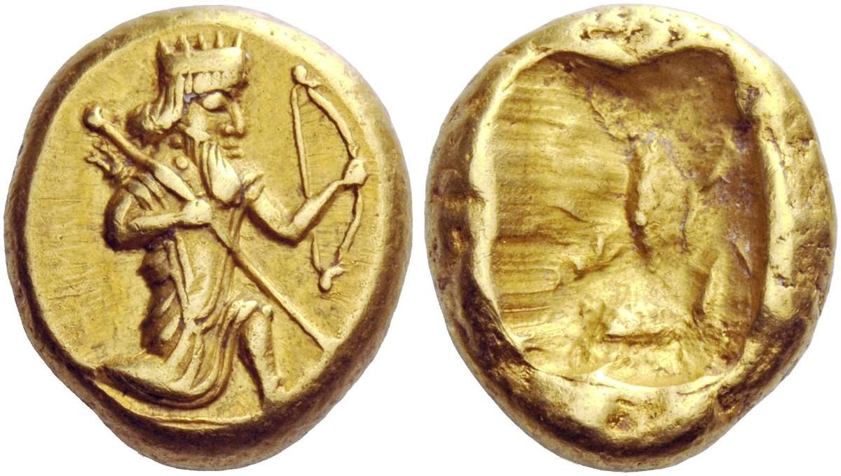 Ancient Persian Gold Daric Coin