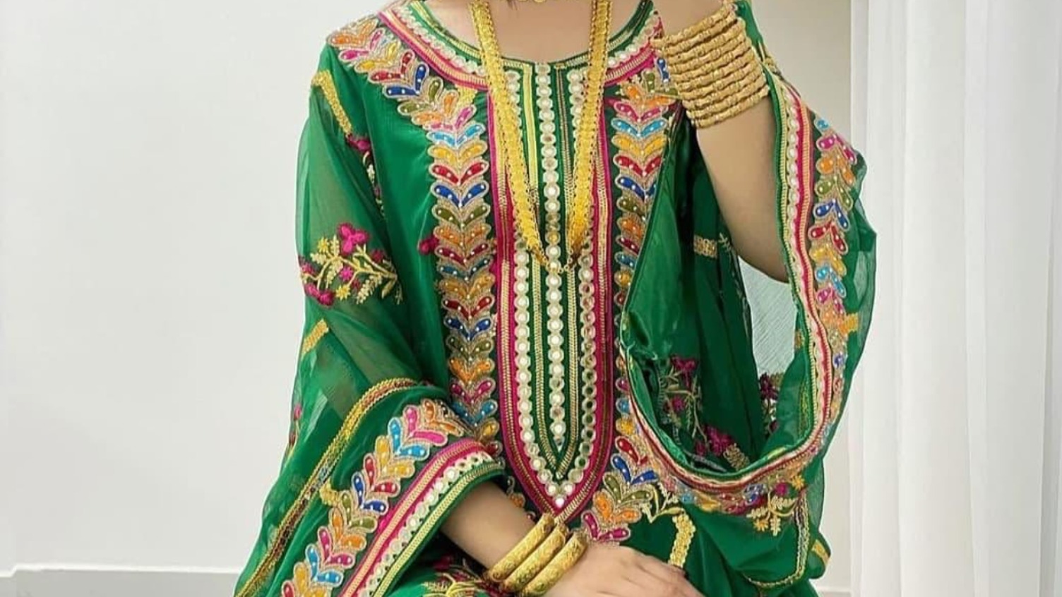 Balochi local dress