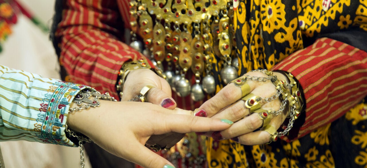 Jewelry of Turkmen tribes