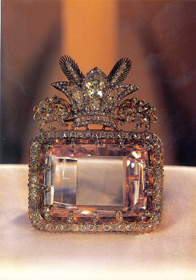 The Darya-ye Noor (Sea of Light Diamond) in The National Jewels of Iran