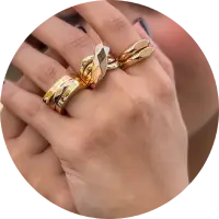 Women Iranian Gold Ring